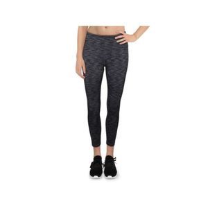 ABSOLUTELY FIT Womens Black Ankle Printed Skinny Leggings Size: S